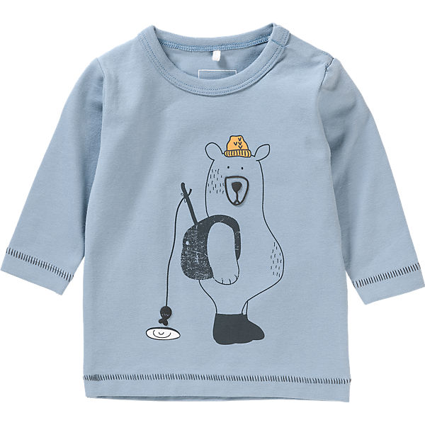 Baby Langarmshirt NITFAUGUST für Jungen, Organic Cotton
