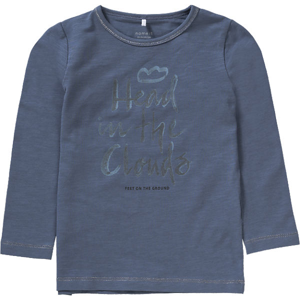Langarmshirt NITSONJA für Mädchen, Organic Cotton