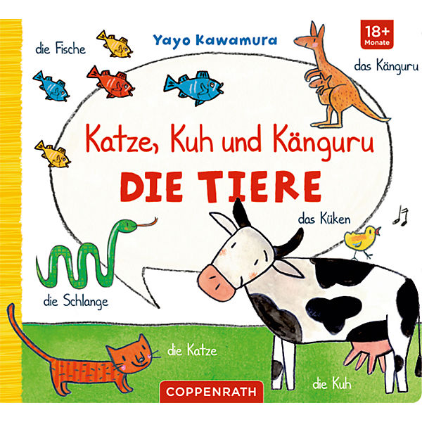Katze, Kuh und Känguru