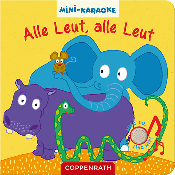 Mini-Karaoke: Alle Leut, alle Leut, Soundbuch mit Liedern