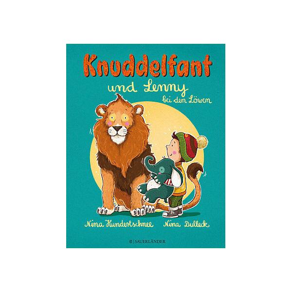 Knuddelfant und Lenny bei den Löwen
