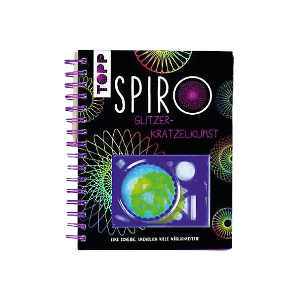 SPIRO Glitzer-Kratzelkunst