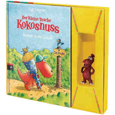 Der kleine Drache Kokosnuss kommt in die Schule, mit 3D-Figur "Oskar"