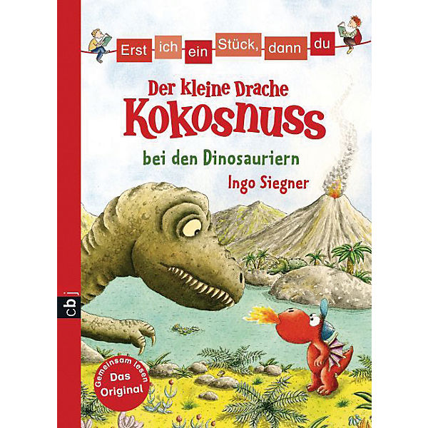 Erst ich ein Stück, dann du: Der kleine Drache Kokosnuss bei den Dinosauriern
