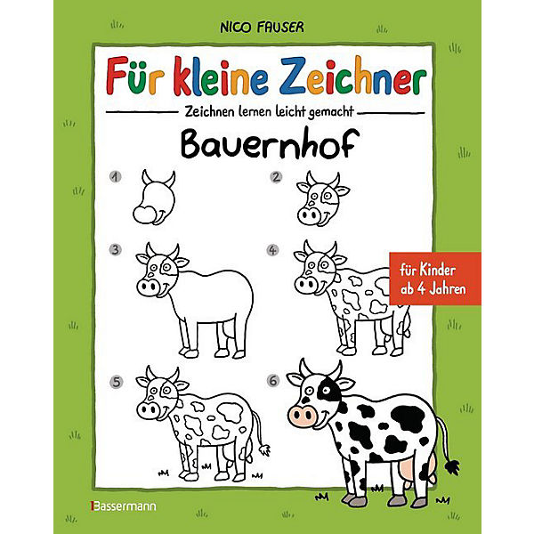 Für kleine Zeichner: Bauernhof