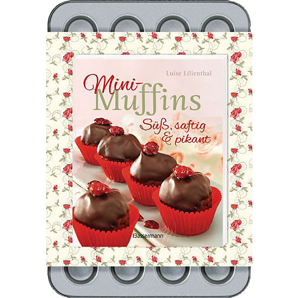 Mini-Muffins-Set, mit 24er-Backform