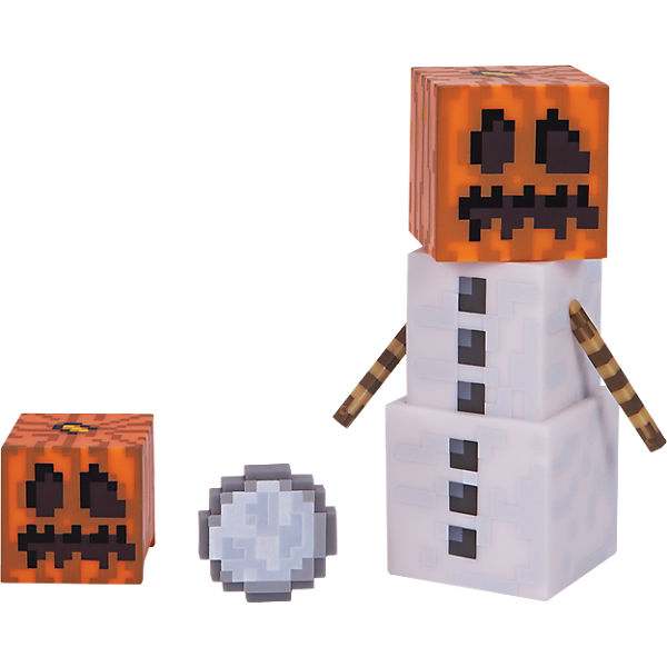 Minecraft - Schneegolem mit Accessoire