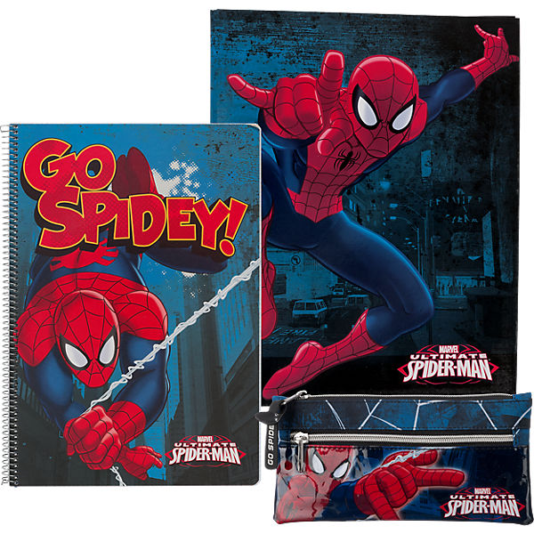 Schreibset Spider-Man, 4-tlg.