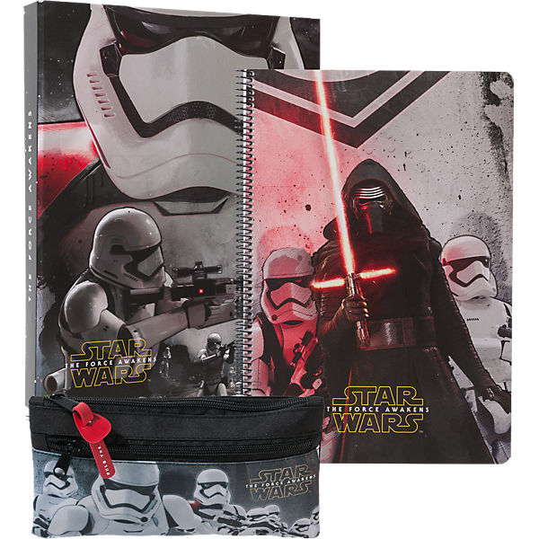 Schreibset Star Wars, 3-tlg.