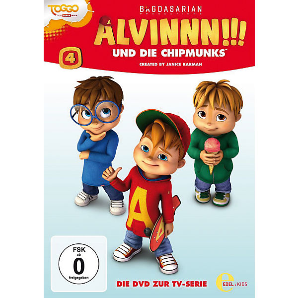 DVD Alvinnn!!! und die Chipmunks 4