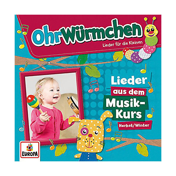 CD Ohrwürmchen Lieder aus dem musikalischen Babykurs - Vol. 1
