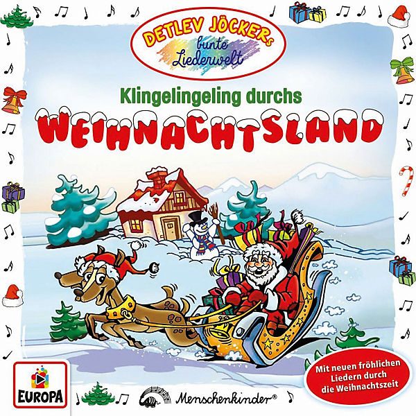 CD Detlev Jöcker - Klingelingeling durchs Weihnachtsland