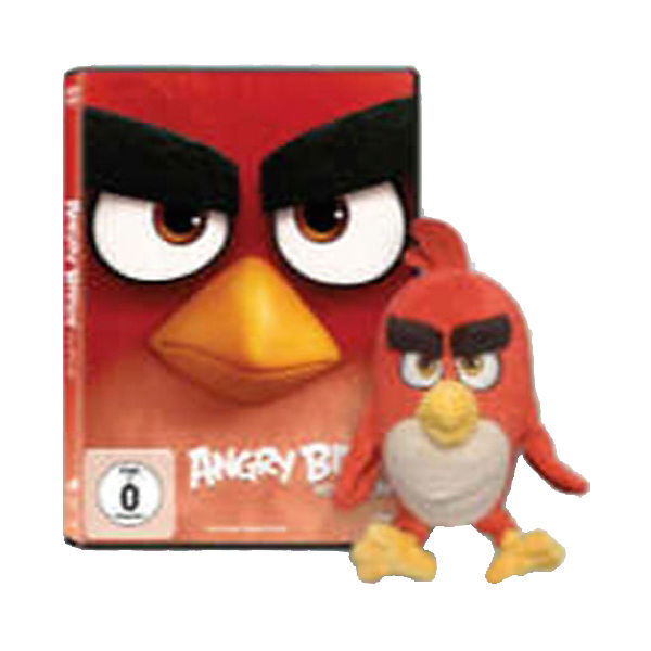 DVD Angry Birds - Der Film (+ Plüschfigur Red)