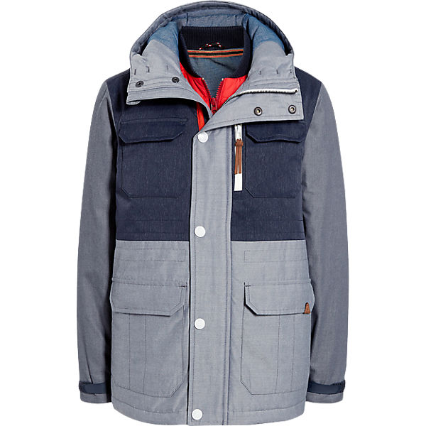 Winterjacke mit integrierter Weste für Jungen