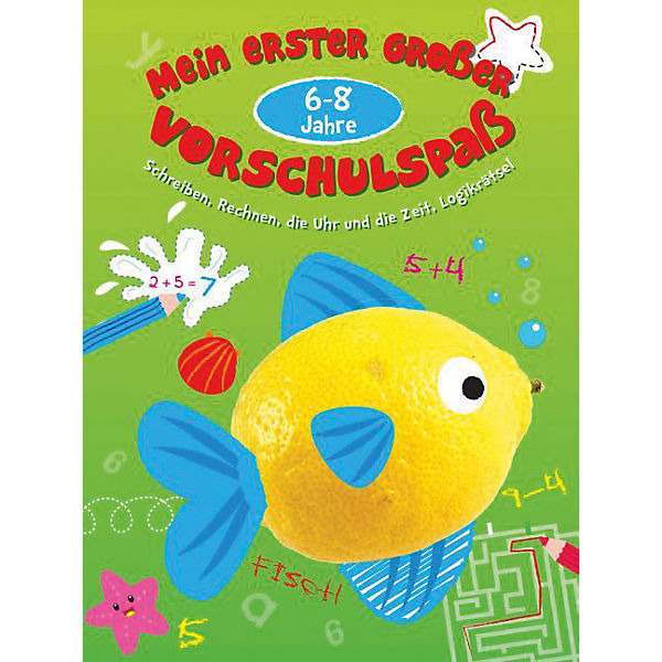 Mein erster großer Vorschulspaß 6-8 Jahre