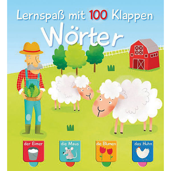Lernspaß mit 100 Klappen: Wörter