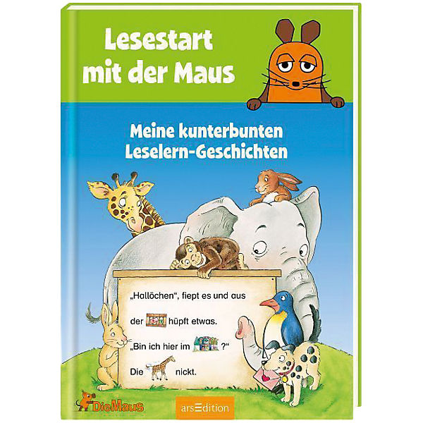 Lesestart mit der Maus: Meine kunterbunten Leselern-Geschichten