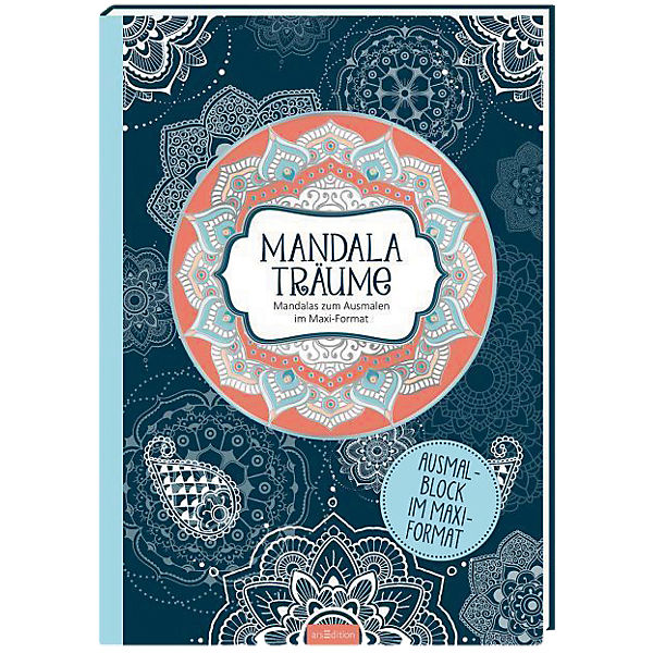 Mandala-Träume, Malbuch im Maxi-Format