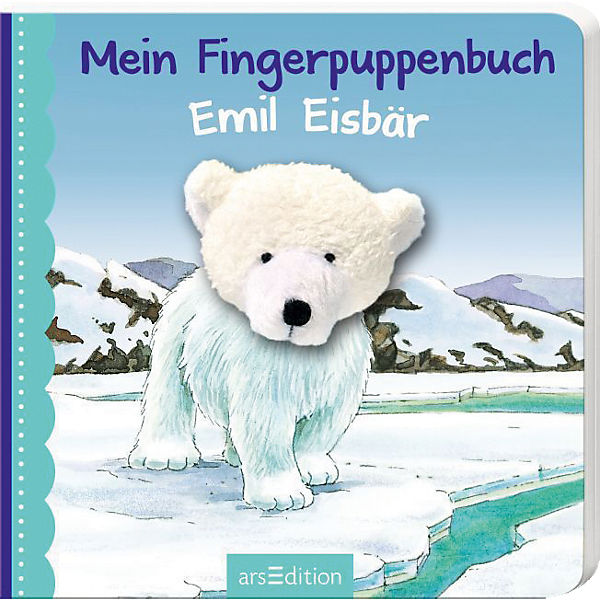 Mein Fingerpuppenbuch: Emil Eisbär, mit Fingerpuppe