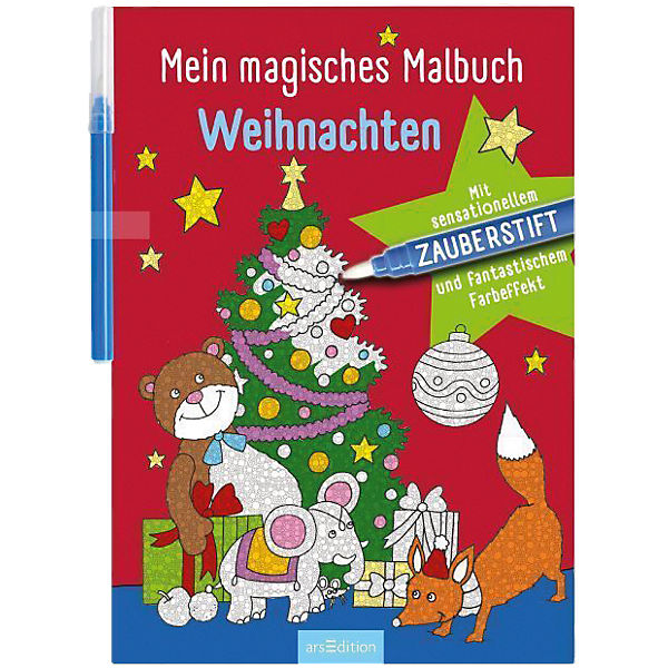 Mein magisches Malbuch Weihnachten