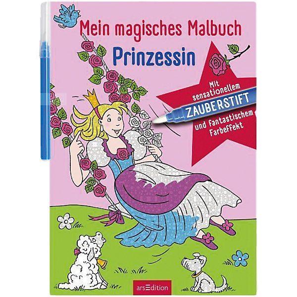 Mein magisches Malbuch: Prinzessin