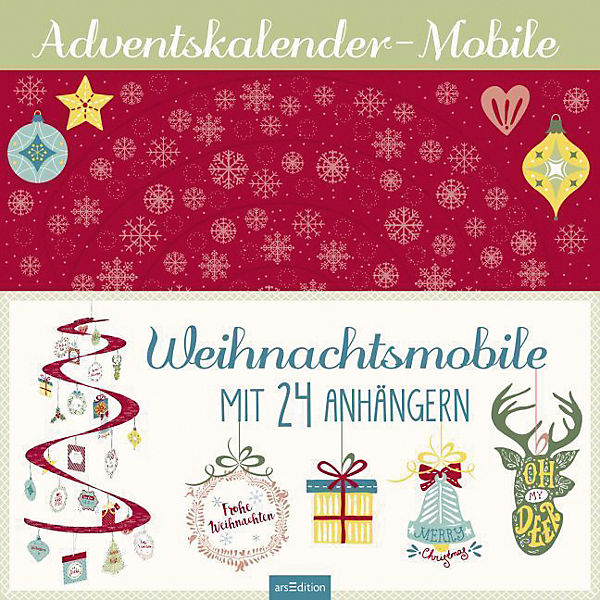 Merry Christmas!, Weihnachts-Mobile mit 24 Anhängern