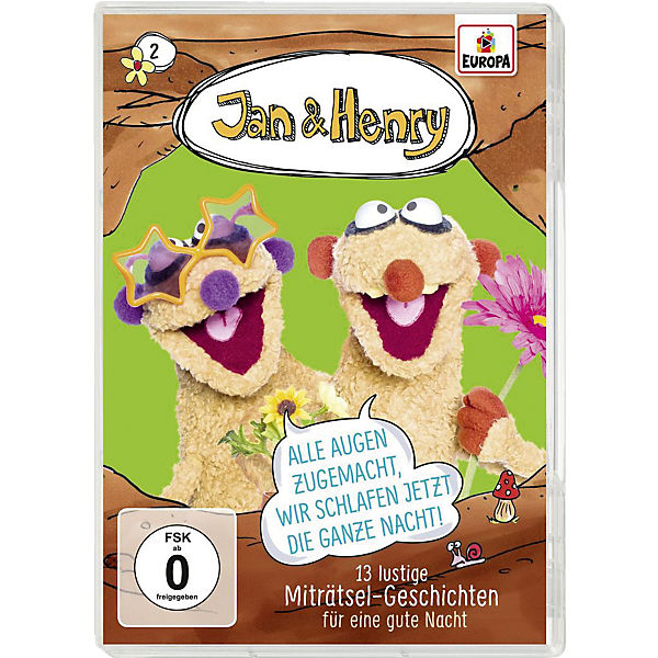 DVD Jan & Henry 02 - 3 Lustige Miträtselgeschichten