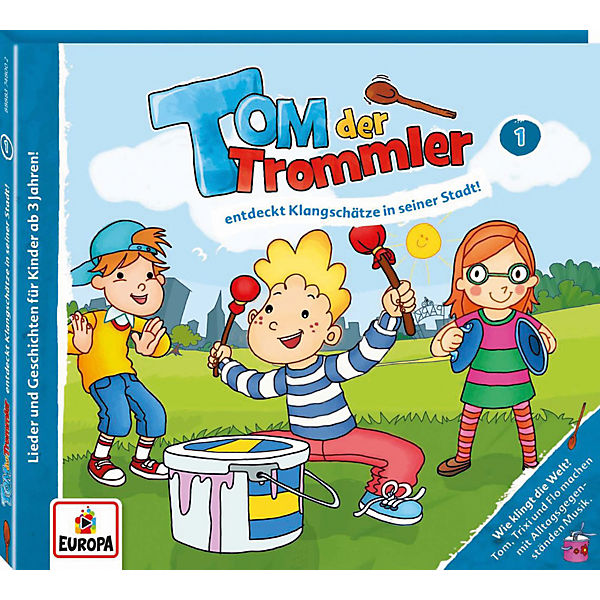 CD Tom der Trommler 1 - entdeckt Klangschätze