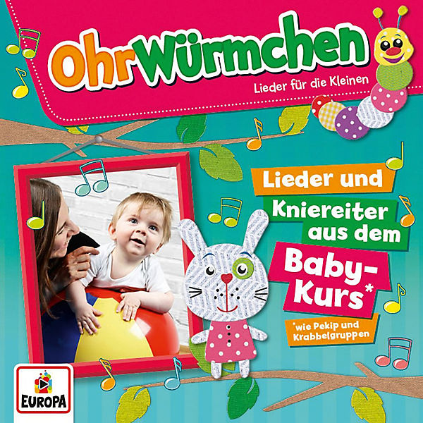 CD Ohrwürmchen Lieder & Kniereiter aus dem PEKIP-Kurs