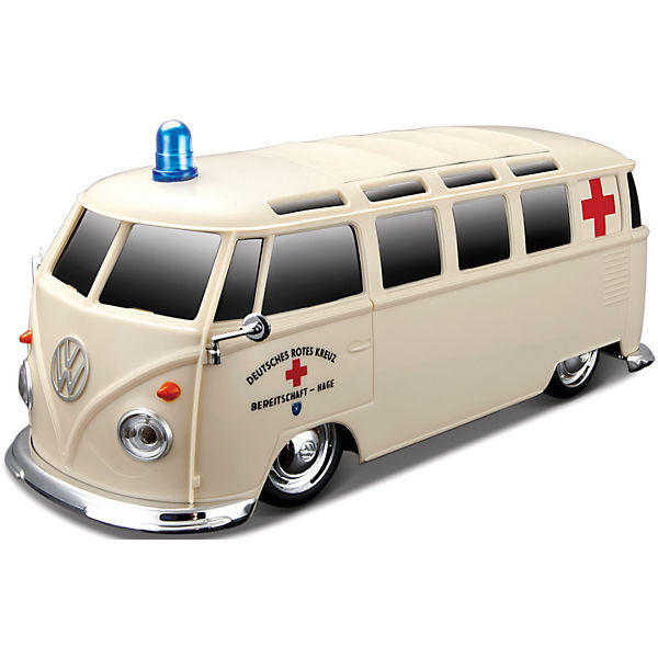 Maisto RC Fahrzeug VW Bus Ambulanz mit Licht + Sound