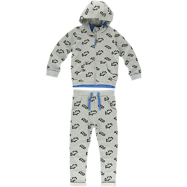 BATMAN Set Sweatjacke + Jogginghose + T-Shirt für Jungen