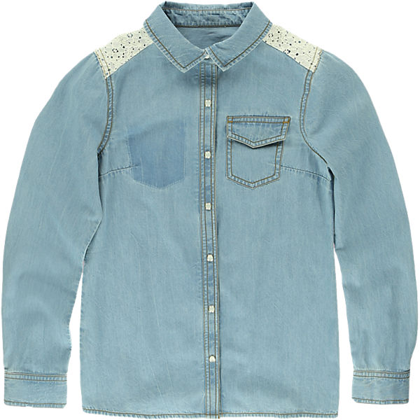 Jeansbluse für Mädchen