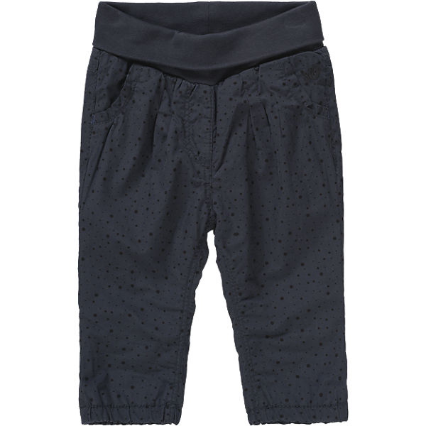 Baby Chinohose mit Softbund für Mädchen, gefüttert