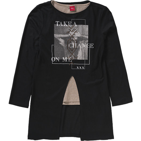 Set Langarmshirt + Top für Mädchen REG