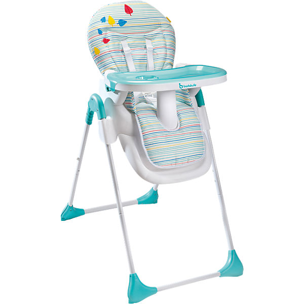 Hochstuhl Easy, blau/grau