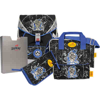 DerDieDas Schulrucksackset ErgoFlex XL Pirate, 5-tlg. (Kollektion 2017/2018) 2