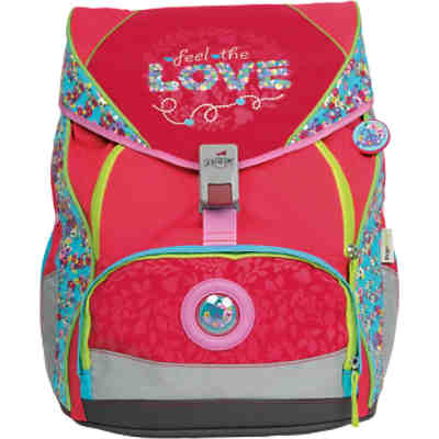 DerDieDas Schulrucksackset ErgoFlex XL Love, 5-tlg. (Kollektion 2017/2018)