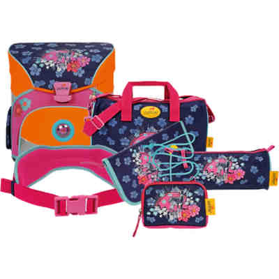 Schulranzenset Fliegengewicht XS Exklusiv Ltd. Edition Sunset, 6-tlg. - Kollektion 2017 2