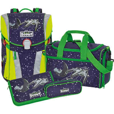 Scout Schulranzenset SUNNY Space, 4-tlg. (Kollektion 2017/2018) 2