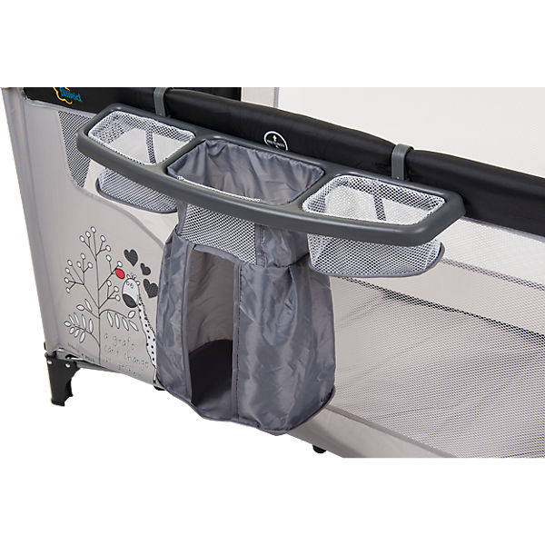 Reisebett Organizer, grau