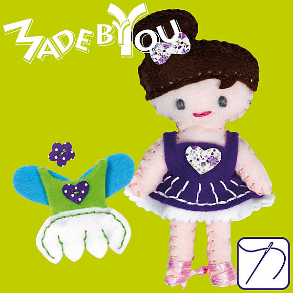 MADE BY YOU Nähset Puppe & Puppenkleider
