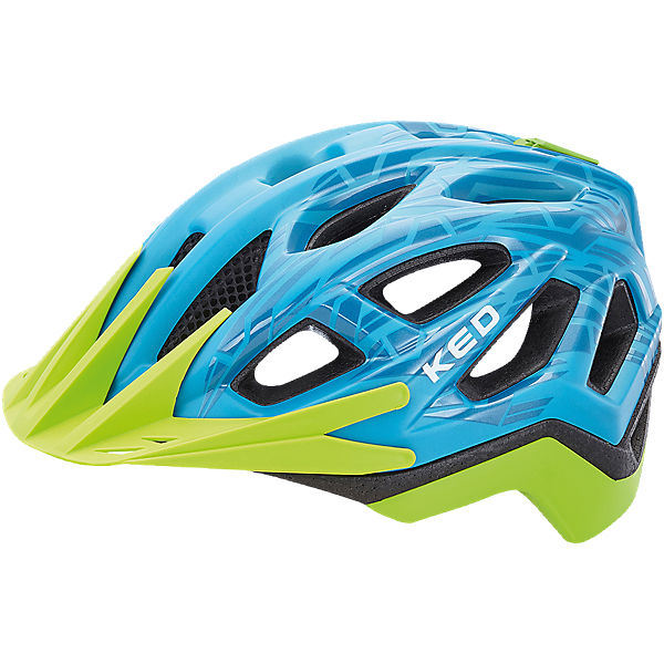 Fahrradhelm Pylos, blau grün matt Gloss
