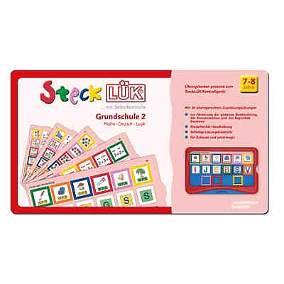 steck LÜK: Grundschule mix 2 Mathe - Deutsch - Logik (rot)
