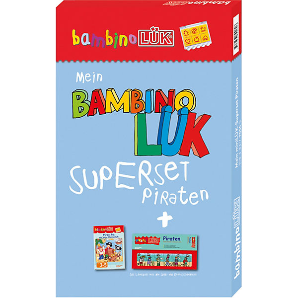 bambino LÜK, mit bambinoLÜK-Lösungsgerät: Der kleine Pirat Pit und seine Mannschaft inklusive PuzzleLÜK Piraten