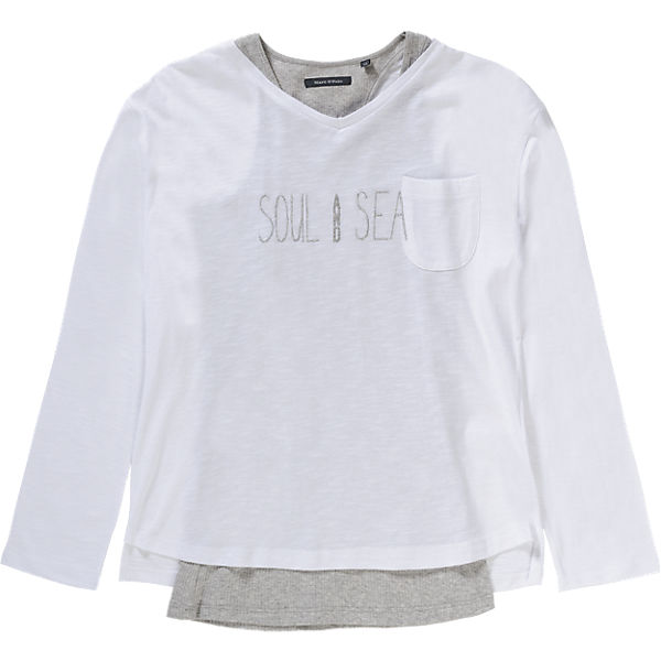 2 in 1 Langarmshirt für Mädchen