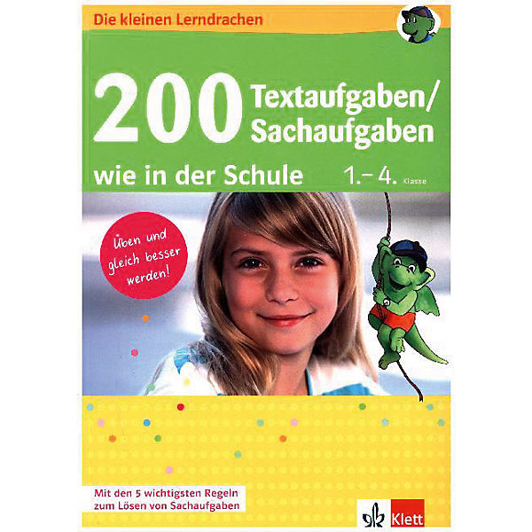 200 Textaufgaben/Sachaufgaben wie in der Schule 1.-4. Klasse