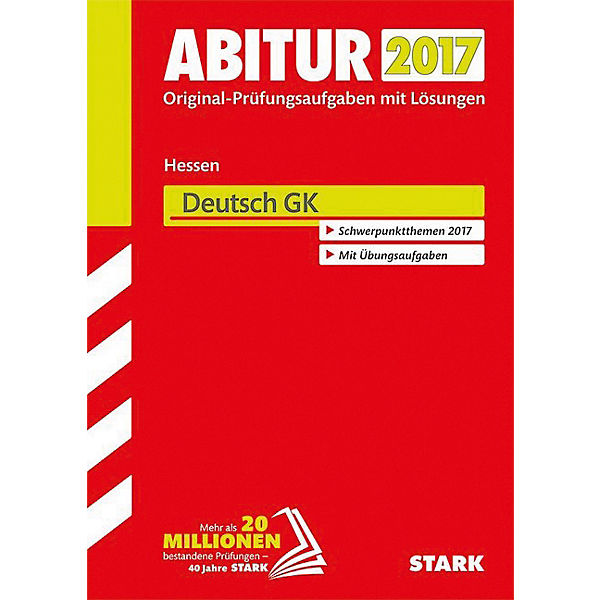 Abitur 2017 - Hessen - Deutsch GK