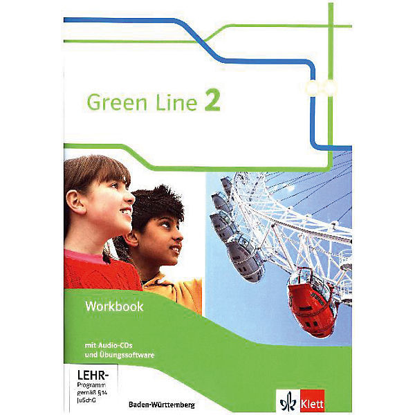Green Line, Ausgabe Baden-Württemberg ab 2016: 6. Klasse, Workbook mit Audio-CDs und Übungssoftware