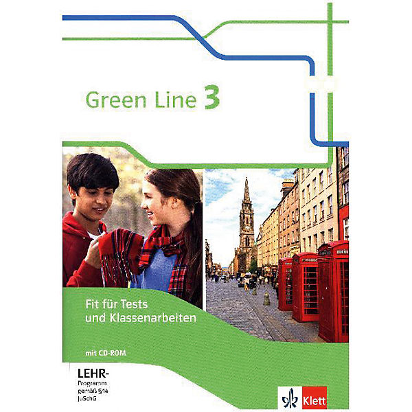 Green Line, Neue Ausgabe für Gymnasien (2014): 7. Klasse, Fit für Tests und Klassenarbeiten mit Lösungsheft und CD-ROM