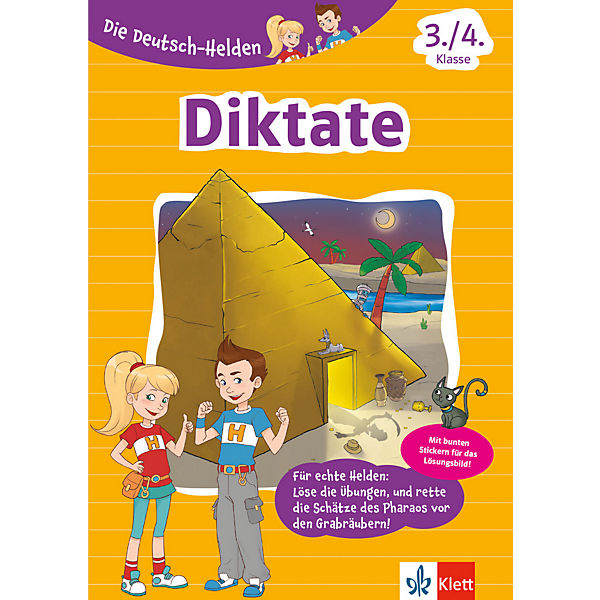 Klett Die Deutsch-Helden Diktate, 3./4. Klasse